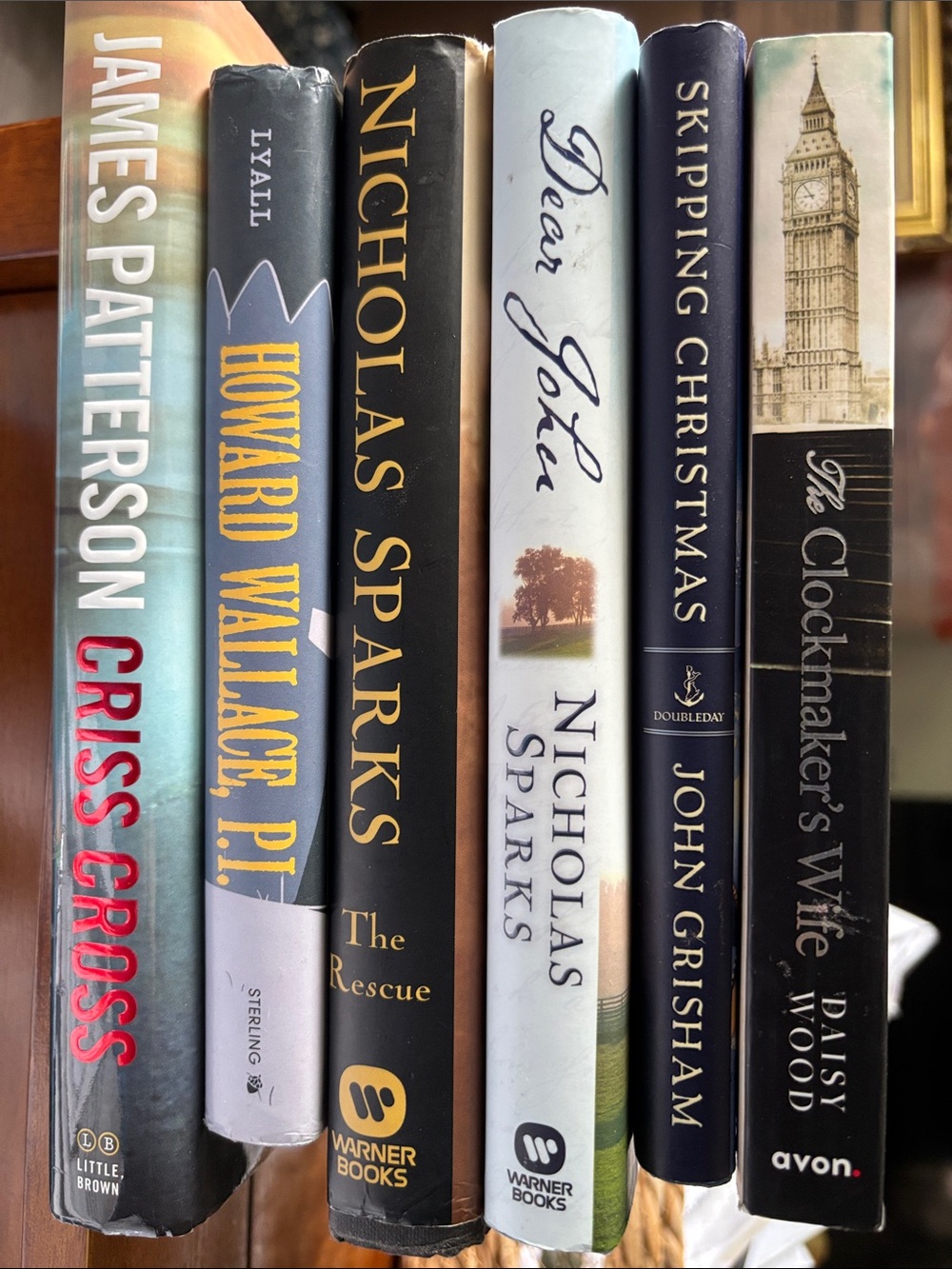 Hardcover Books - Assorted Spine Colors